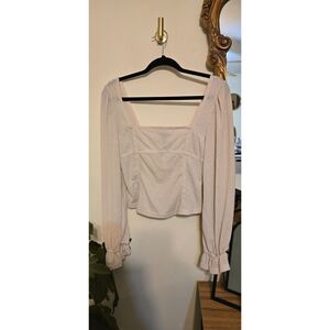 F21 Milkmaid Like Top | Size L